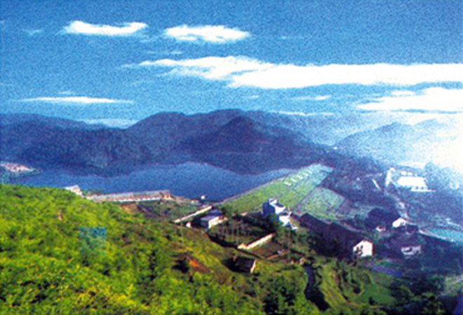 經(jīng)加固處理的紫云山水庫(kù)灌漿3690米